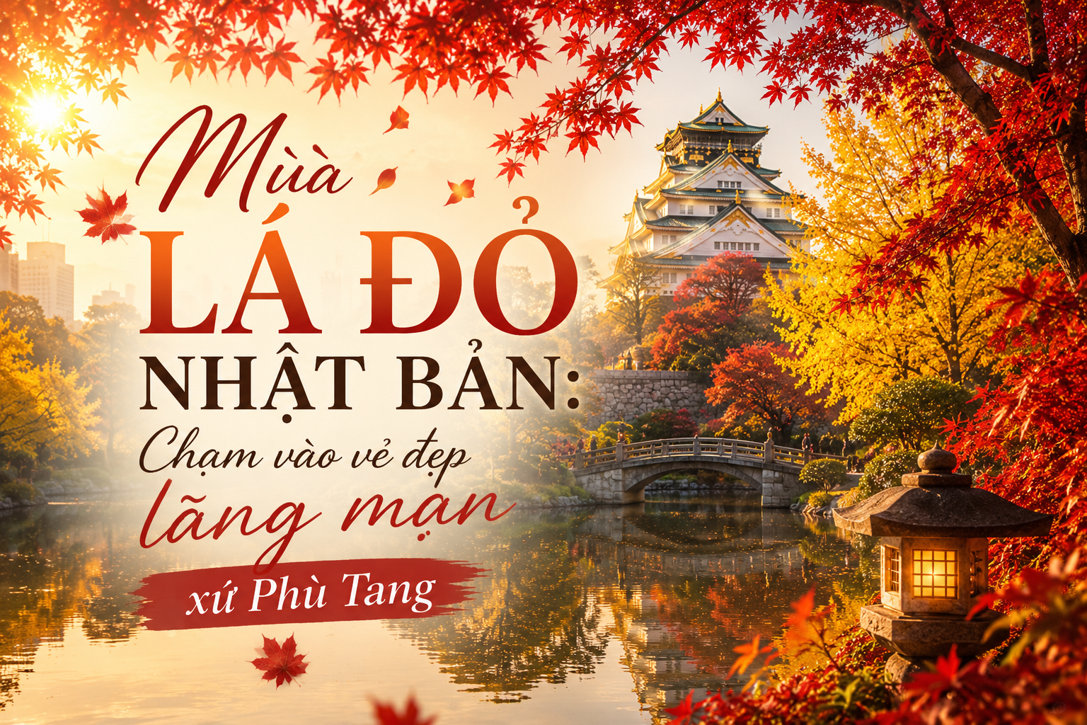 MÙA LÁ ĐỎ NHẬT BẢN – VÌ SAO NGƯỜI NHẬT LẠI “ĐI SĂN” MÙA THU?