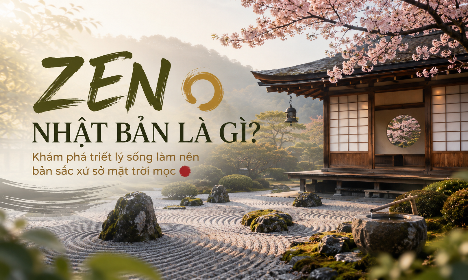 ZEN NHẬT BẢN LÀ GÌ? KHÁM PHÁ TRIẾT LÝ SỐNG ĐÃ LÀM NÊN BẢN SẮC XỨ SỞ MẶT TRỜI MỌC